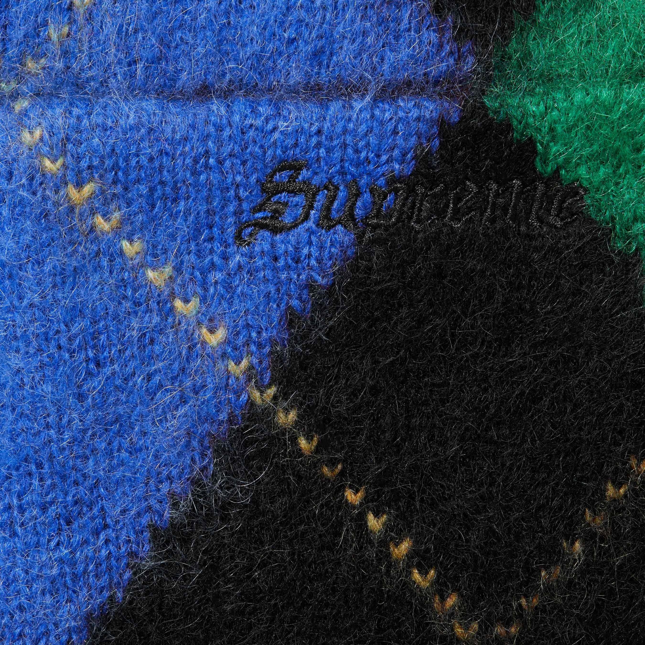 Brushed Argyle Zip Up Vest view 6